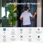 Arlo HD Video Doorbell | Wireless/Wired, 2-Way Audio