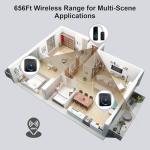 BESIMLIVE Wireless Video Doorbell Chime Extender