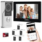 Wired 1080P Video Doorbell with 7-inch Monitor