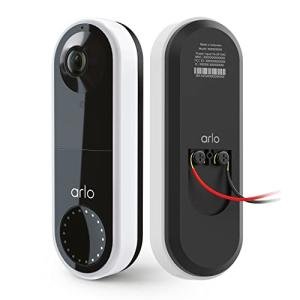 Arlo Essential Wired Video Doorbell with 180° View