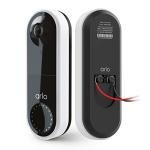Arlo Essential Wired Video Doorbell with 180° View