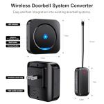 BESIMLIVE Wireless Video Doorbell Chime Extender