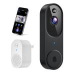 Wireless Video Doorbell with Motion Detection and Night Vision