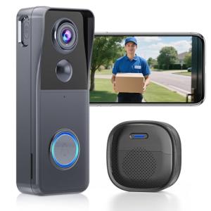 Wireless 1080P Smart Video Doorbell Camera