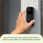 Blink Video Doorbell - HD View, Alexa Compatible