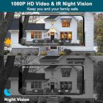 Wireless 1080P Smart Video Doorbell Camera