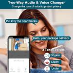 Wireless 1080P Smart Video Doorbell Camera