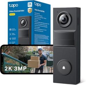 Tapo D205 Wireless 2K Doorbell Camera with AI