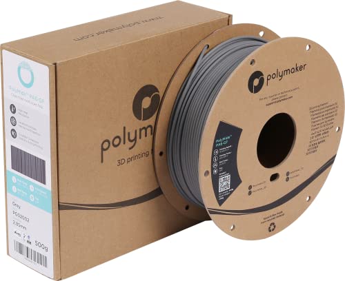 Polymaker PA6-GF Grey 3D Nylon Filament 500g