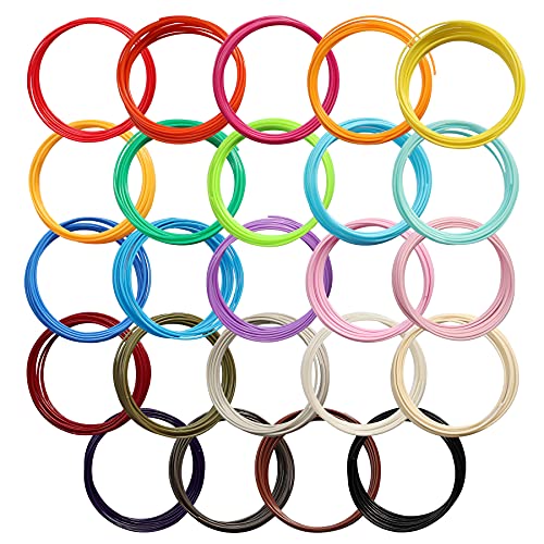 24 Pack of 1.75mm ABS Filament for 3D Printing