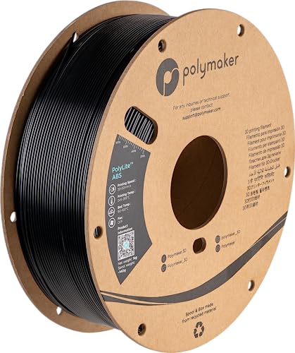 Polymaker PolyLite ABS 1.75mm Filament - Black