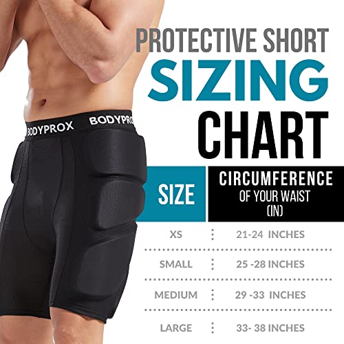 Bodyprox Padded Protective Shorts for Snowboarding
