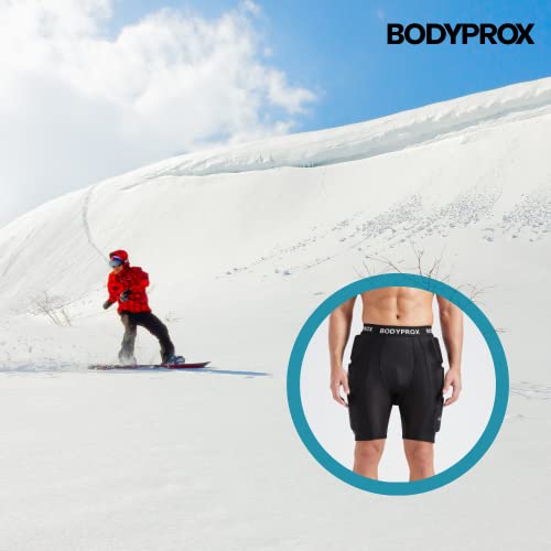 Bodyprox Padded Protective Shorts for Snowboarding