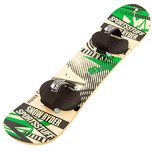 Sportsstuff Snow Ryder Hardwood Snowboard for Beginners