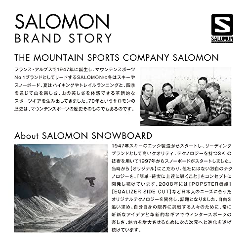 Salomon Terrain Snowboard for Beginners and Intermediates