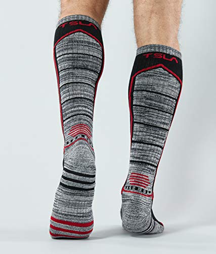 TSLA Winter Compression Ski Socks for All Sizes