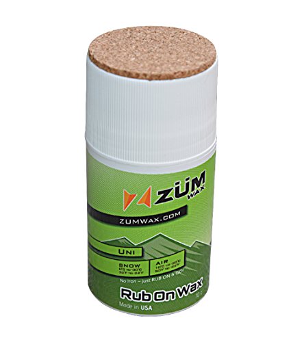 ZUMWax Rub On Wax for Snowboards and Skis