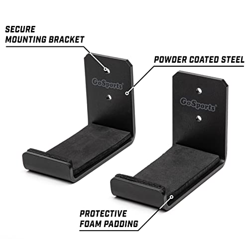 GoSports Snowboard & Skateboard Wall Mount Hangers