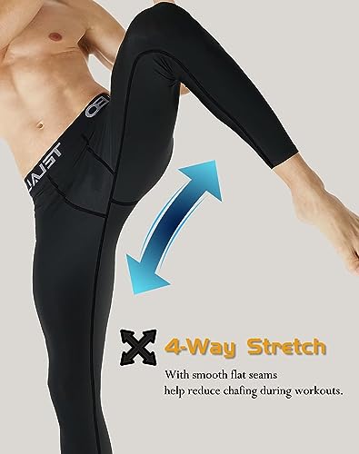 Men's Thermal Compression Pants 4 or 5 Pack