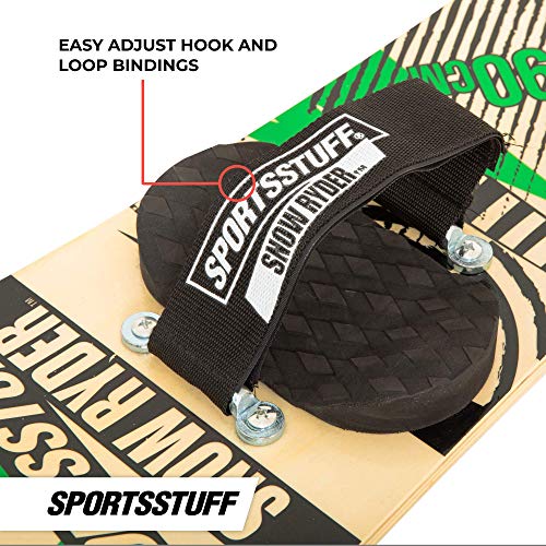 Sportsstuff Snow Ryder Hardwood Snowboard for Beginners