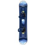 Lucky Bums 120cm Blue Plastic Snowboard