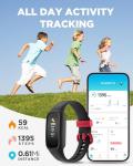 BIGGERFIVE Vigor 2 Kids Fitness Tracker Watch