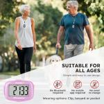 AVTREK 3D Step Counter Pedometer - Pink
