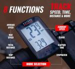 Cateye Padrone Wireless Bike Computer with Large Screen