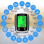 Hilceriy Wired Bike Computer with Speed & Odometer