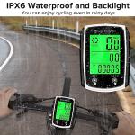 Hilceriy Wired Bike Computer with Speed & Odometer