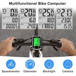 Hilceriy Wired Bike Computer with Speed & Odometer