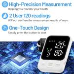 Accurate Upper Arm Blood Pressure Monitor with Memory