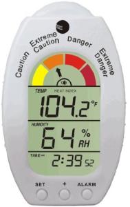 Ambient Weather Heat Stress Monitor with Temperature & Humidity