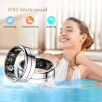 Smart Health Ring with Heart Rate and Sleep Monitor