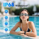 DAVIKO Waterproof Pedometer Watch with Step Counter