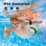 Pautios Waterproof Pedometer Watch for Seniors