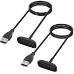 Kissmart Fitbit Inspire 2 Charger Cable - 2-Pack