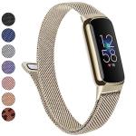 Champagne Gold Stainless Steel Band for Fitbit Luxe