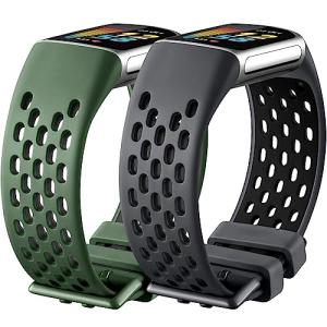 Maledan Soft Sport Band for Fitbit Charge 5/6