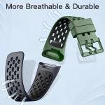 Maledan Soft Sport Band for Fitbit Charge 5/6