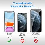 JETech Tempered Glass Screen Protector for iPhone 11/XR