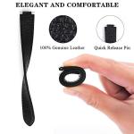 Leather Bands for Fitbit Inspire 3/2 - Black