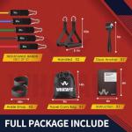 WHATAFIT Resistance Bands for Effective Home Workouts