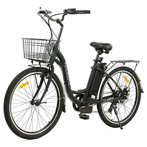 ECOTRIC Citycruiser 26" Electric Bike with Basket