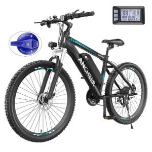 ANCHEER 500W Gladiator Electric Mountain Bike 26