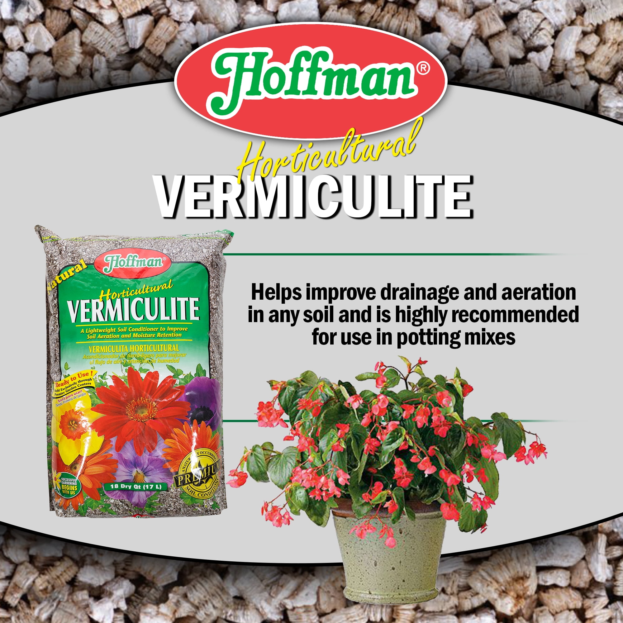 Hoffman Horticultural Vermiculite, 18 Quarts