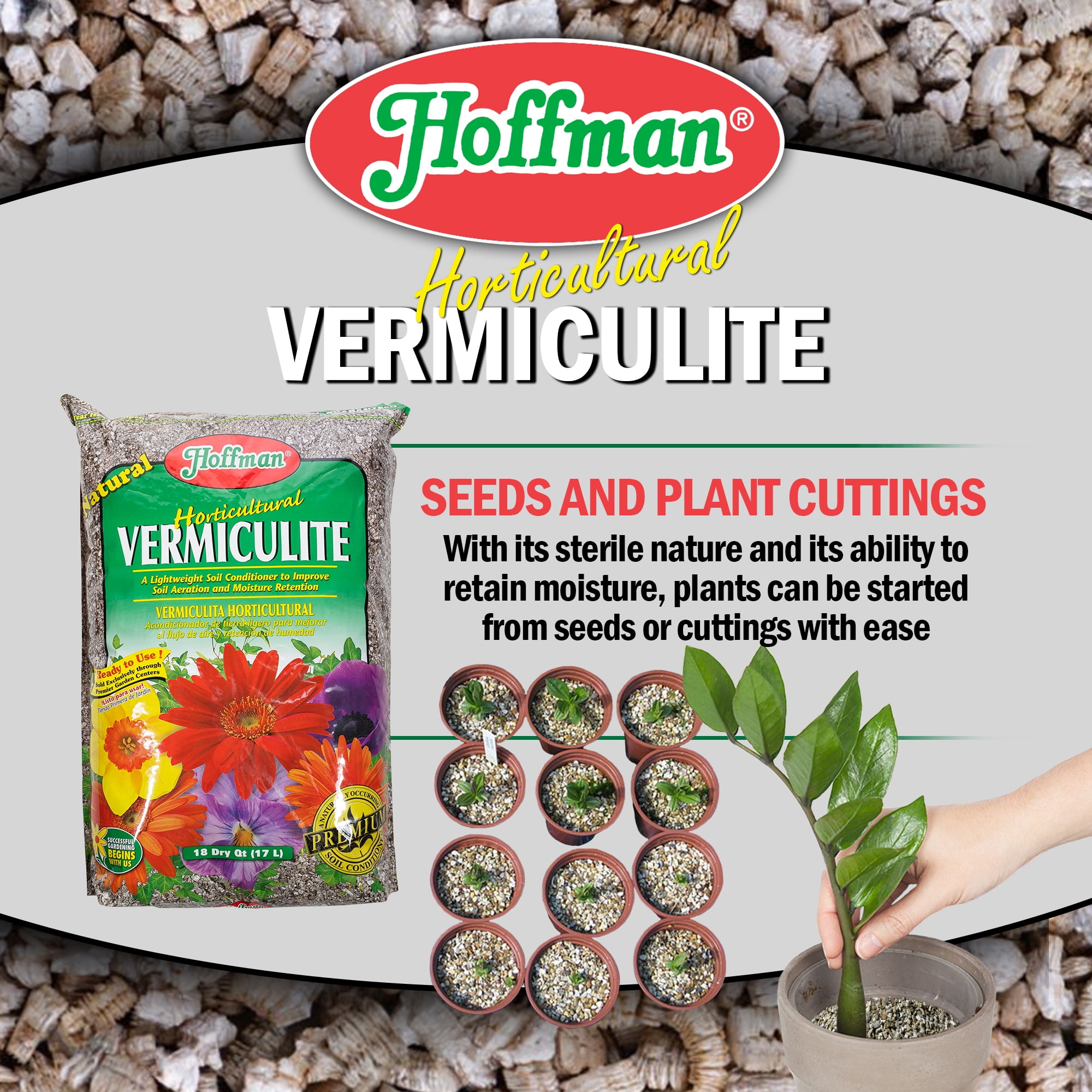 Hoffman Horticultural Vermiculite, 18 Quarts