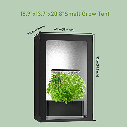 Compact Grow Tent for Indoor Hydroponics 48"x34"x50