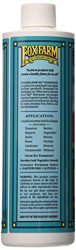 Fox Farm Grow Big Hydro Liquid Fertilizer, 1 Pint
