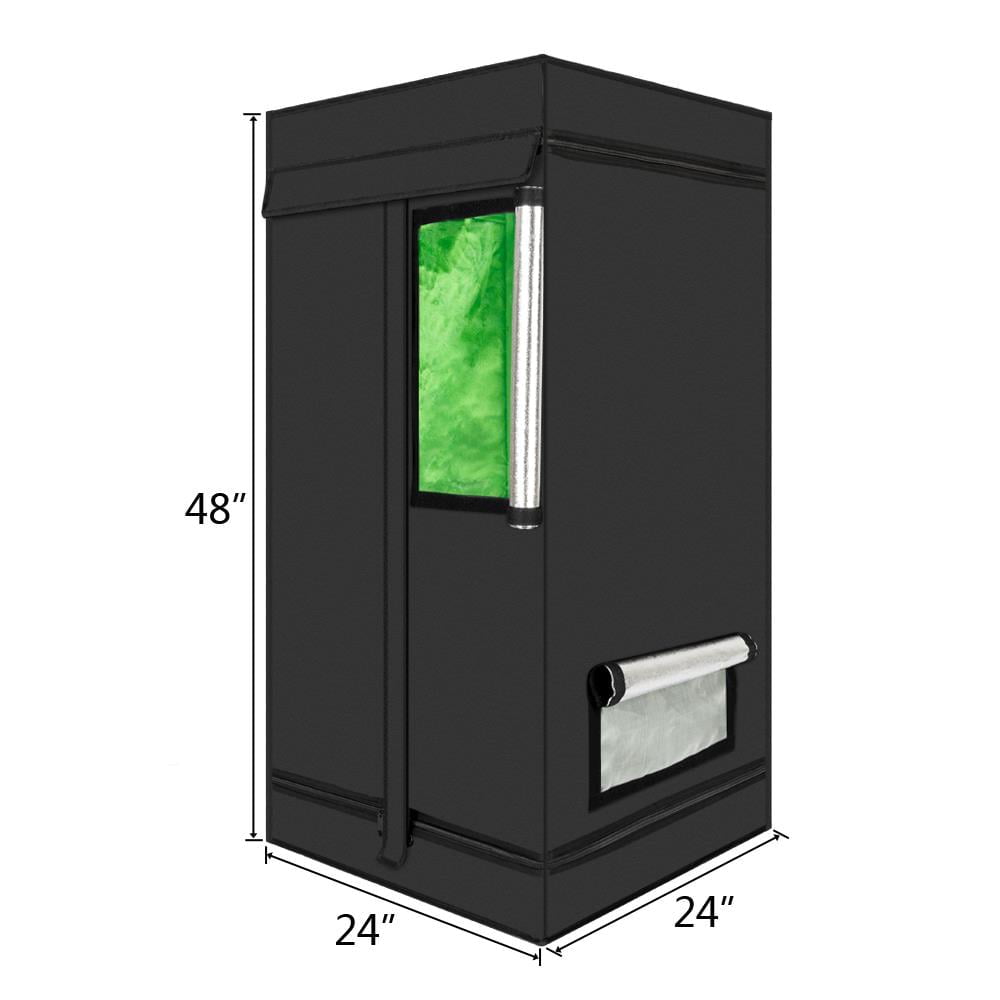 UBesGoo 24"x24"x48" Indoor Hydroponic Grow Tent